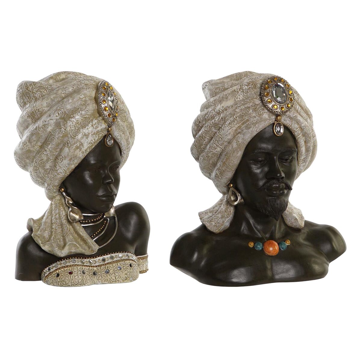 Dekorativ figur DKD Home Decor 2 enheder (Refurbished A)